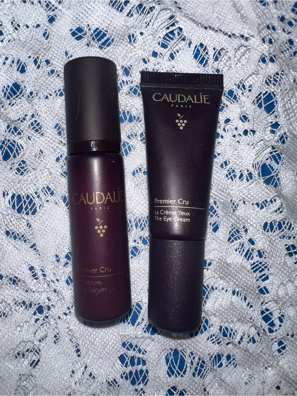 caudalie premier cru serum & eye cream minis